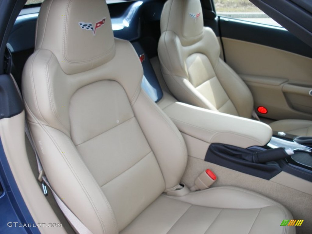 2012 Corvette Convertible - Supersonic Blue Metallic / Cashmere photo #19