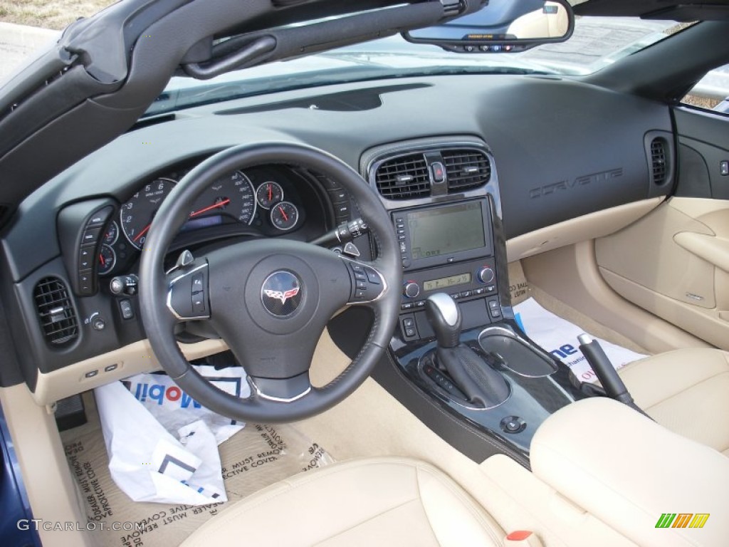 2012 Corvette Convertible - Supersonic Blue Metallic / Cashmere photo #26
