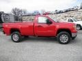 2013 Fire Red GMC Sierra 2500HD SLE Regular Cab 4x4  photo #1