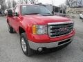 Fire Red 2013 GMC Sierra 2500HD SLE Regular Cab 4x4 Exterior