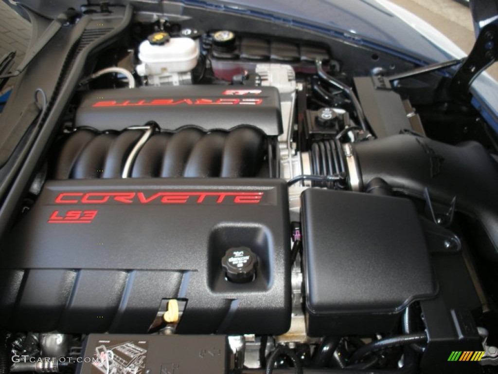 2012 Chevrolet Corvette Convertible 6.2 Liter OHV 16-Valve LS3 V8 Engine Photo #78445101
