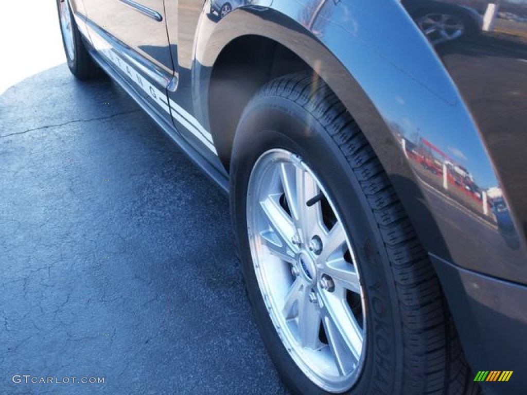 2008 Mustang V6 Deluxe Convertible - Alloy Metallic / Light Graphite photo #4