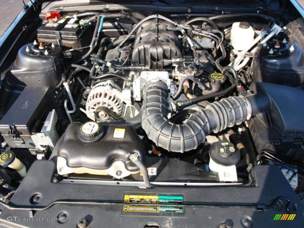 2008 Mustang V6 Deluxe Convertible - Alloy Metallic / Light Graphite photo #7