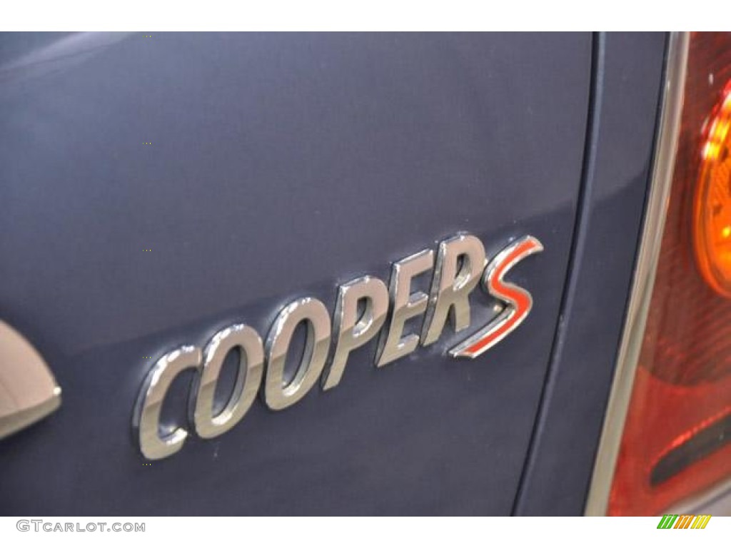 2009 Cooper S Convertible - Horizon Blue / Lounge Carbon Black Leather photo #18