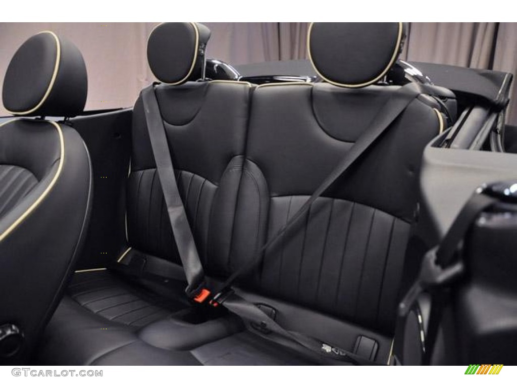 2009 Cooper S Convertible - Horizon Blue / Lounge Carbon Black Leather photo #27