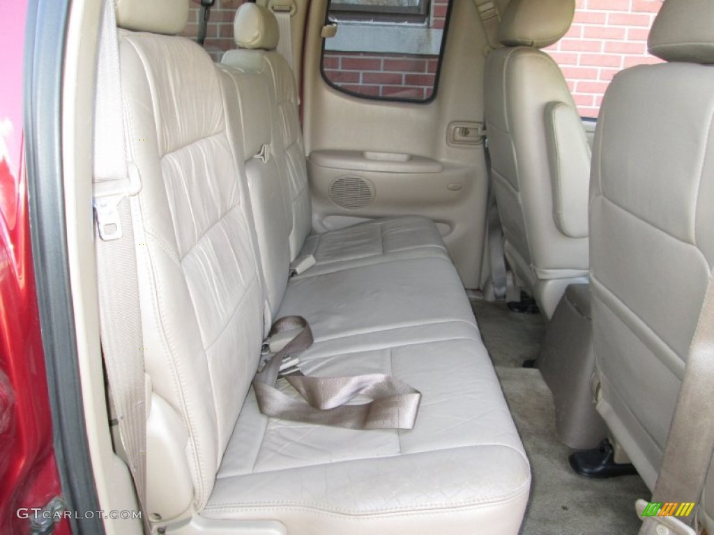 2002 Toyota Tundra Limited Access Cab 4x4 Rear Seat Photo #78446784