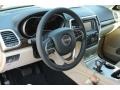 New Zealand Black/Light Frost 2014 Jeep Grand Cherokee Limited Dashboard