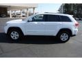 2014 Bright White Jeep Grand Cherokee Laredo  photo #3