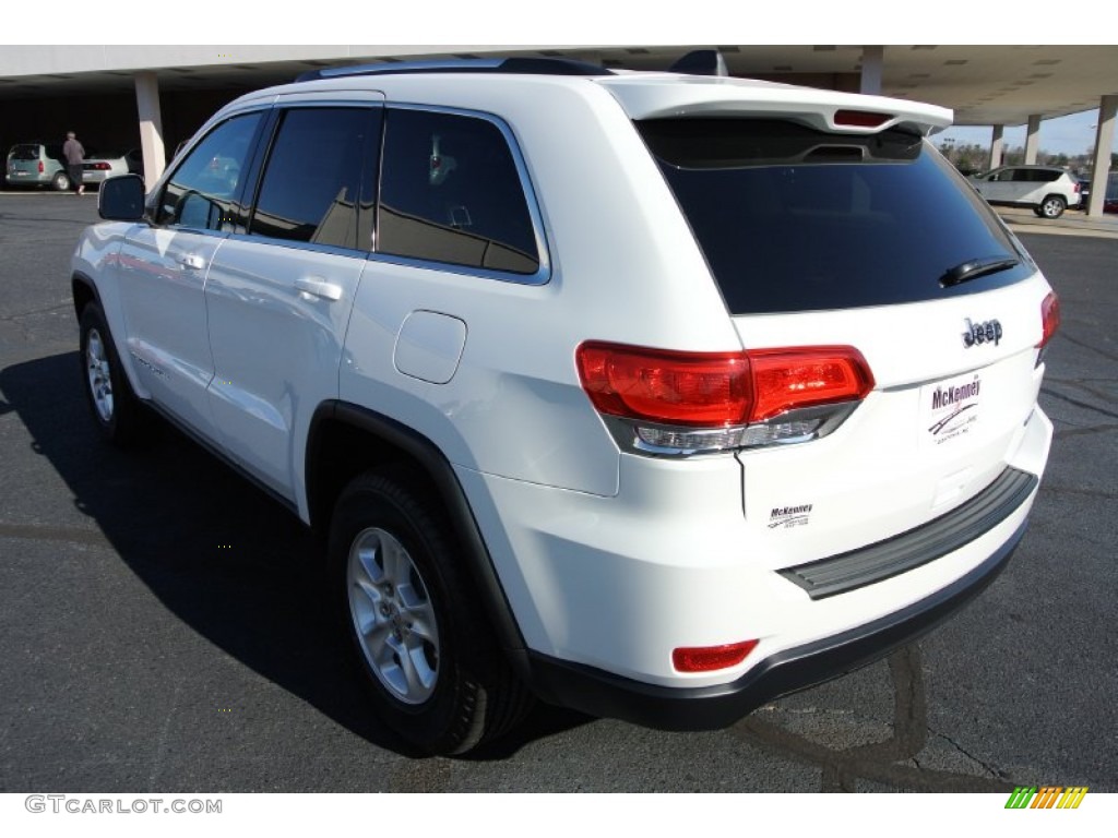 2014 Grand Cherokee Laredo - Bright White / Morocco Black photo #4