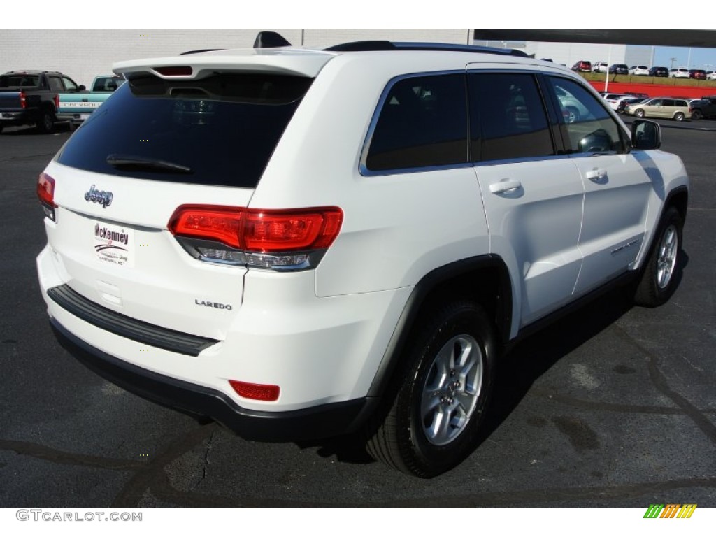 2014 Grand Cherokee Laredo - Bright White / Morocco Black photo #5