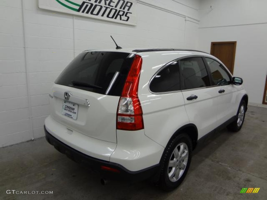 2009 CR-V EX 4WD - Taffeta White / Gray photo #5