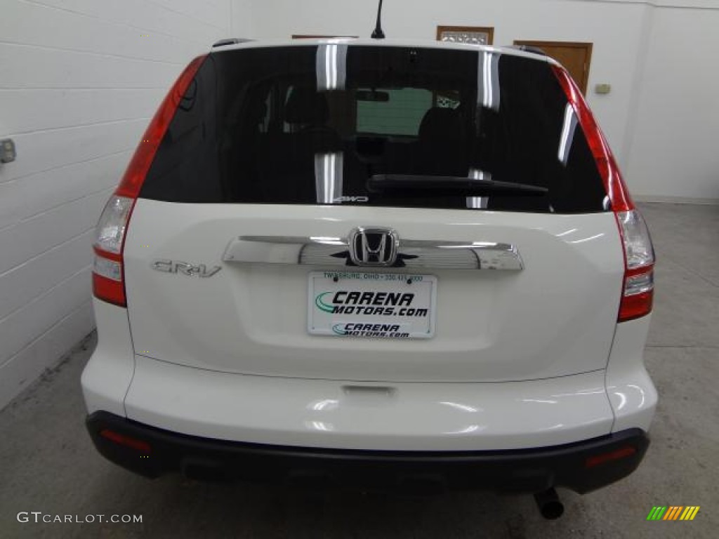 2009 CR-V EX 4WD - Taffeta White / Gray photo #6