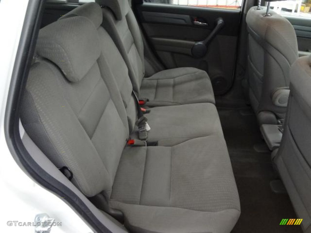 2009 CR-V EX 4WD - Taffeta White / Gray photo #34