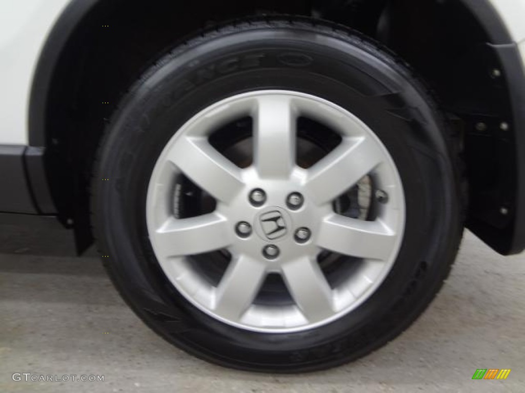 2009 CR-V EX 4WD - Taffeta White / Gray photo #39