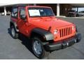 2013 Rock Lobster Red Jeep Wrangler Sport S 4x4  photo #1