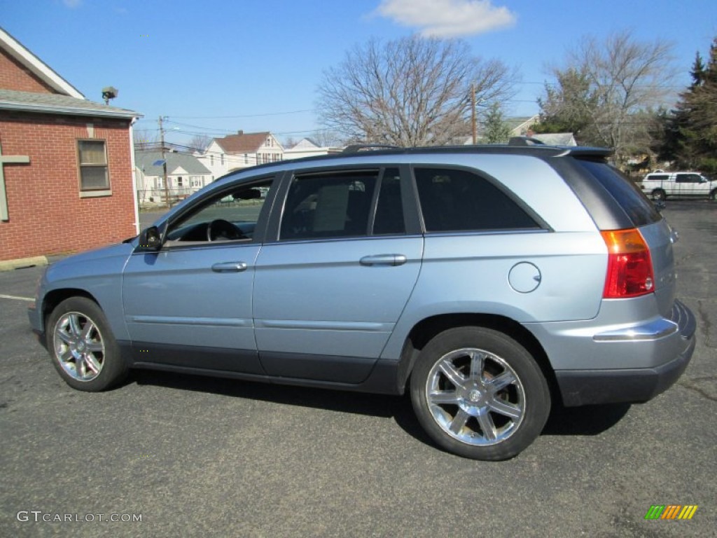 2005 Pacifica Touring AWD - Butane Blue Pearl / Light Taupe photo #4
