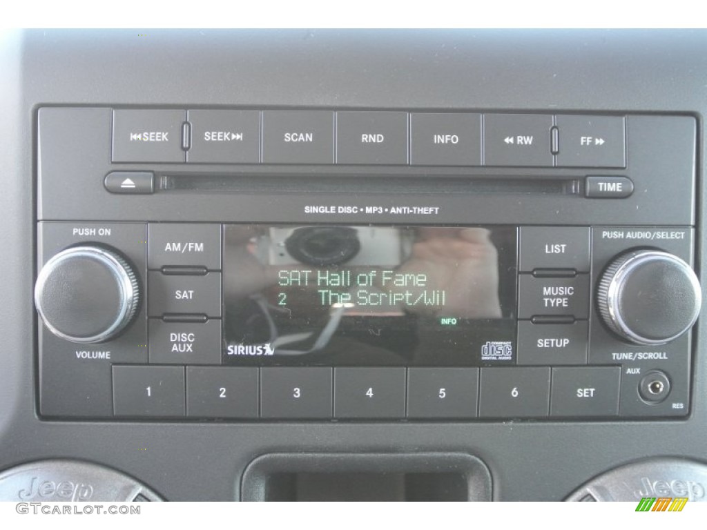 2013 Jeep Wrangler Sport S 4x4 Audio System Photo #78448514