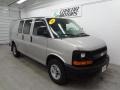 2009 Silver Birch Metallic Chevrolet Express 2500 Cargo Van  photo #2