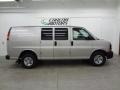 2009 Silver Birch Metallic Chevrolet Express 2500 Cargo Van  photo #4