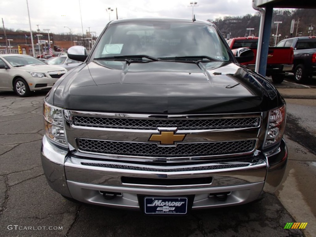 2013 Silverado 1500 LT Crew Cab 4x4 - Fairway Metallic / Ebony photo #3