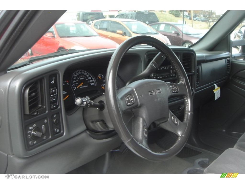 2006 Sierra 2500HD SLE Crew Cab 4x4 - Sport Red Metallic / Dark Pewter photo #34