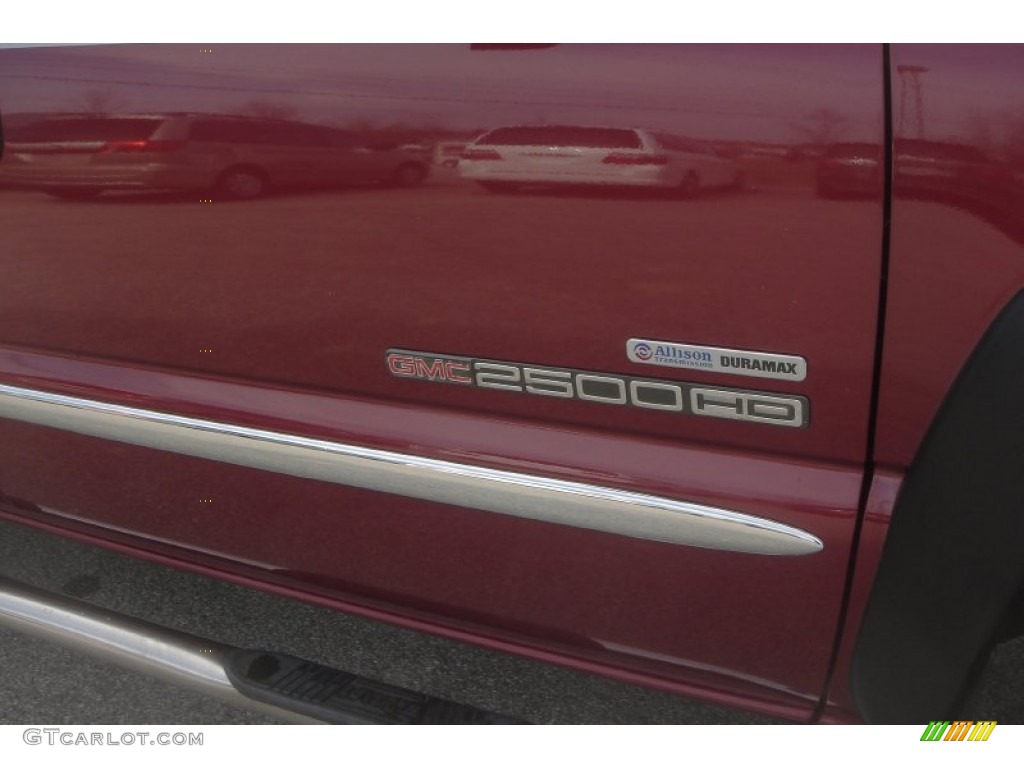 2006 Sierra 2500HD SLE Crew Cab 4x4 - Sport Red Metallic / Dark Pewter photo #52
