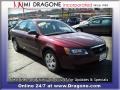 Dark Cherry Red - Sonata GLS Photo No. 4