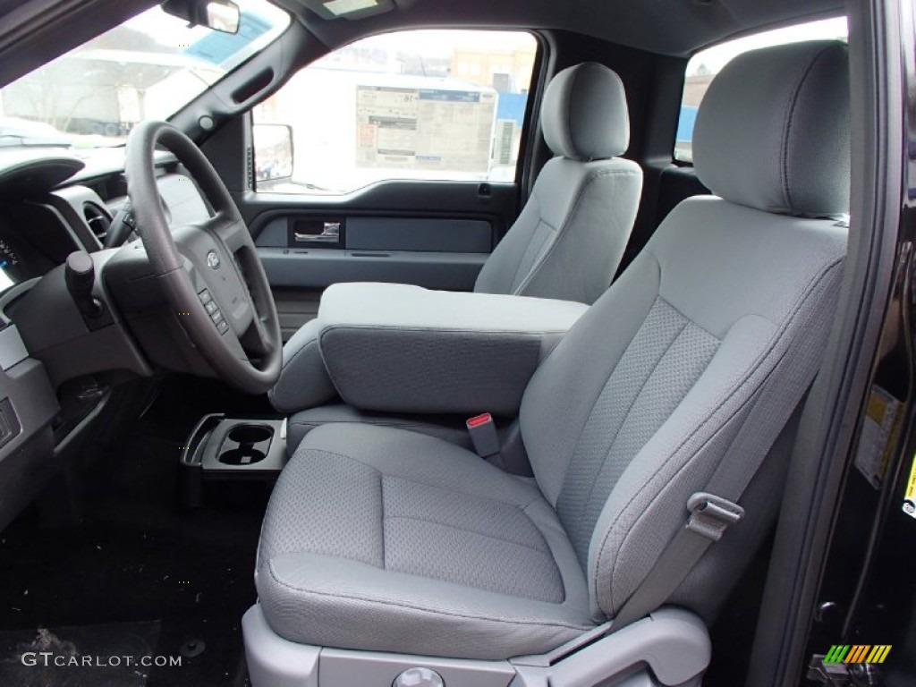 2013 Ford F150 STX Regular Cab 4x4 Front Seat Photo #78451526