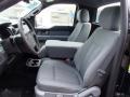 Steel Gray Front Seat Photo for 2013 Ford F150 #78451526