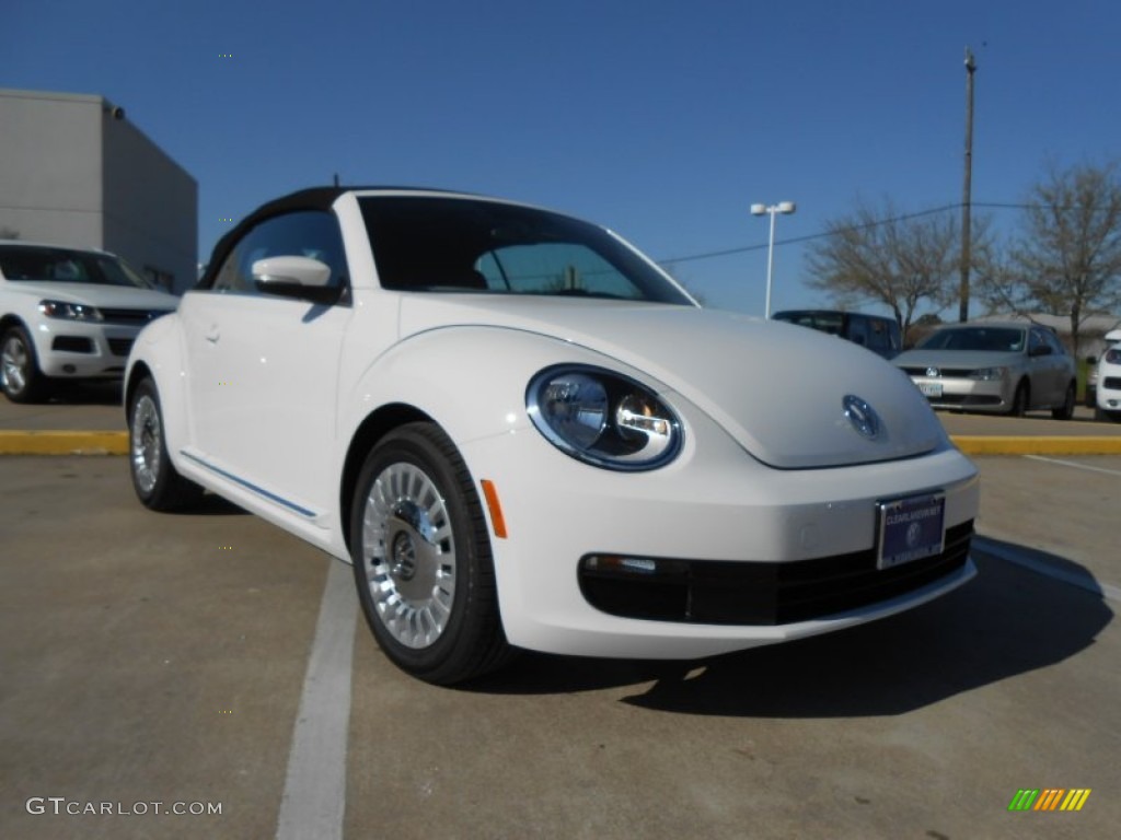 Candy White Volkswagen Beetle
