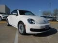 2013 Candy White Volkswagen Beetle 2.5L Convertible  photo #1