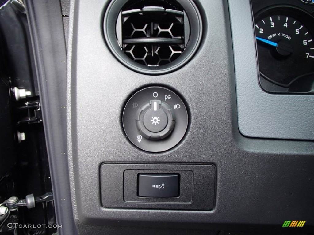 2013 Ford F150 STX Regular Cab 4x4 Controls Photo #78451652