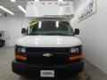 Summit White - Express Cutaway 3500 Commercial Utility Van Photo No. 3