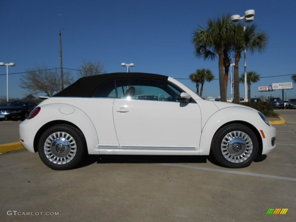 Candy White 2013 Volkswagen Beetle 2.5L Convertible Exterior Photo #78451734
