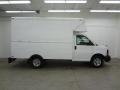 Summit White - Express Cutaway 3500 Commercial Utility Van Photo No. 5