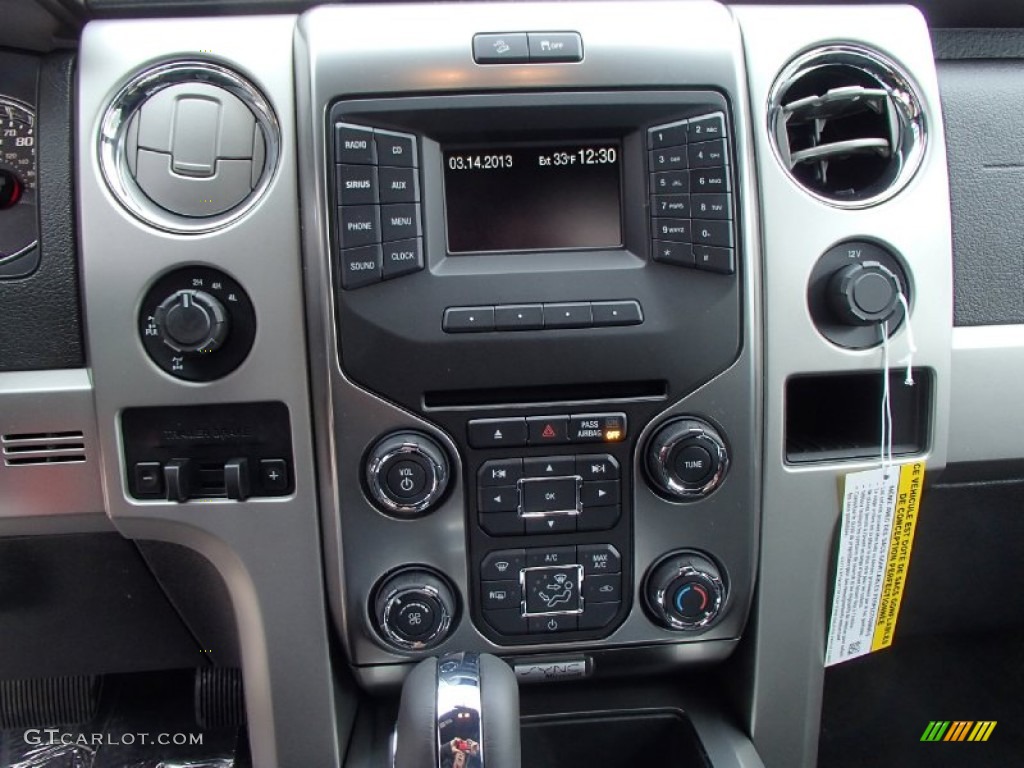 2013 Ford F150 FX4 SuperCab 4x4 Controls Photo #78451994