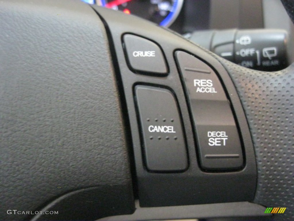 2011 CR-V EX 4WD - Crystal Black Pearl / Black photo #21