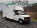 2008 Summit White Chevrolet Express Cutaway 3500 Commercial Moving Van  photo #1