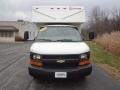 Summit White - Express Cutaway 3500 Commercial Moving Van Photo No. 3