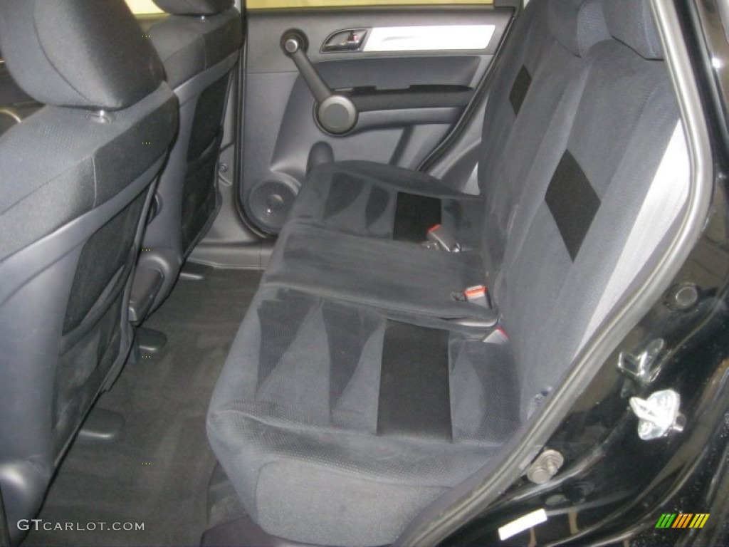 2011 CR-V EX 4WD - Crystal Black Pearl / Black photo #29