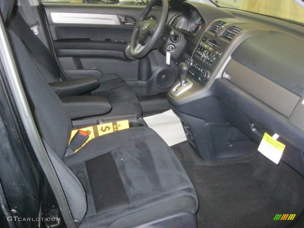 2011 CR-V EX 4WD - Crystal Black Pearl / Black photo #33