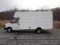 2008 Summit White Chevrolet Express Cutaway 3500 Commercial Moving Van  photo #10
