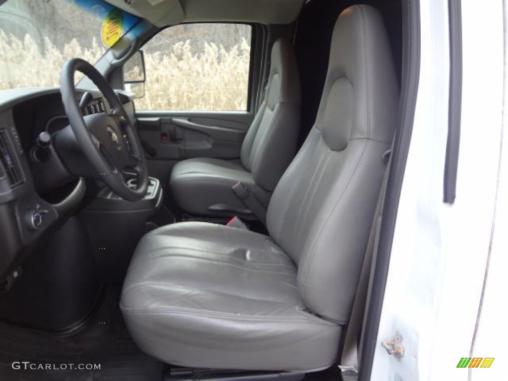 2008 Chevrolet Express Cutaway 3500 Commercial Moving Van Front Seat Photo #78452266
