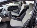 2013 Ford Fiesta Charcoal Black/Light Stone Interior Front Seat Photo