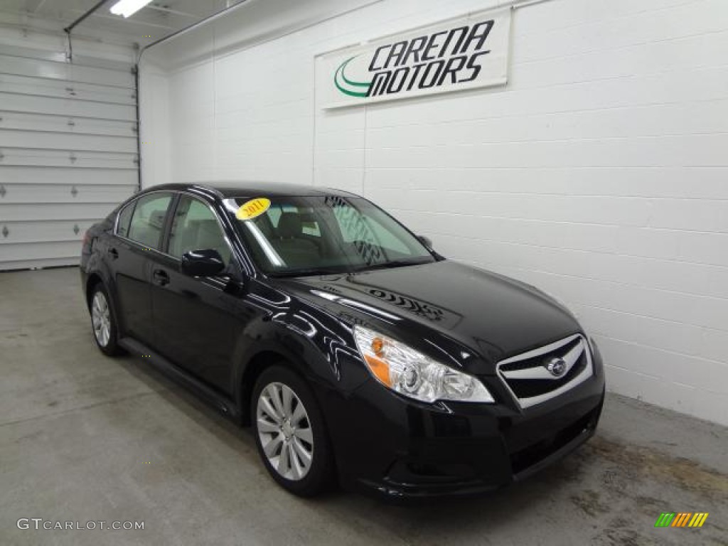 Crystal Black Silica Subaru Legacy