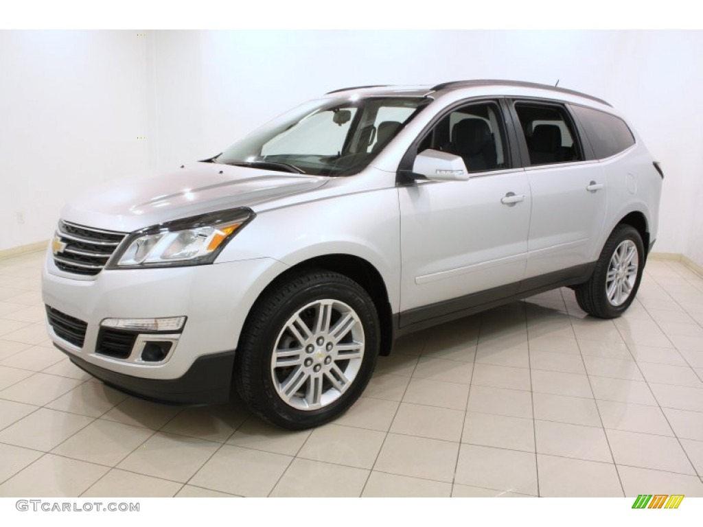 Silver Ice Metallic 2013 Chevrolet Traverse LT Exterior Photo #78453521