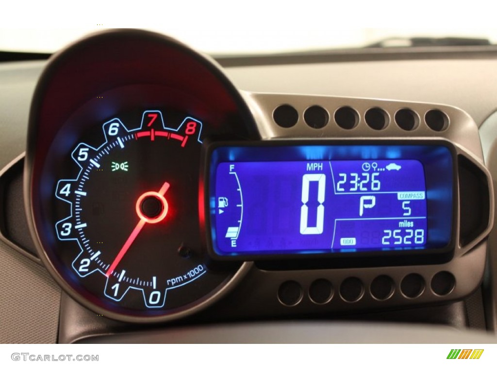 2012 Chevrolet Sonic LT Sedan Gauges Photo #78454680