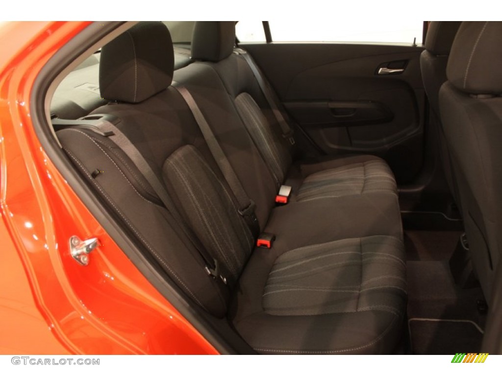 2012 Chevrolet Sonic LT Sedan Rear Seat Photo #78454718