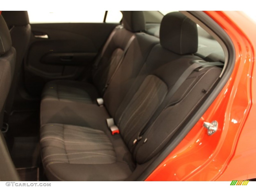 2012 Chevrolet Sonic LT Sedan Rear Seat Photo #78454725