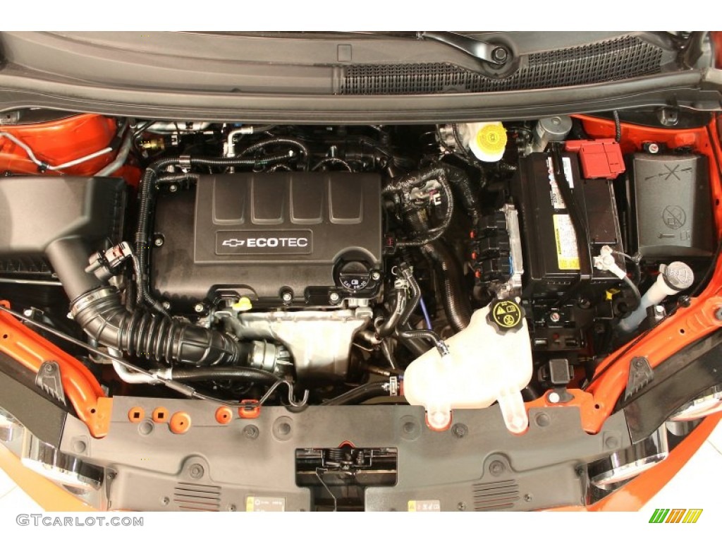 2012 Chevrolet Sonic LT Sedan 1.4 Liter DI Turbocharged DOHC 16-Valve VVT 4 Cylinder Engine Photo #78454739